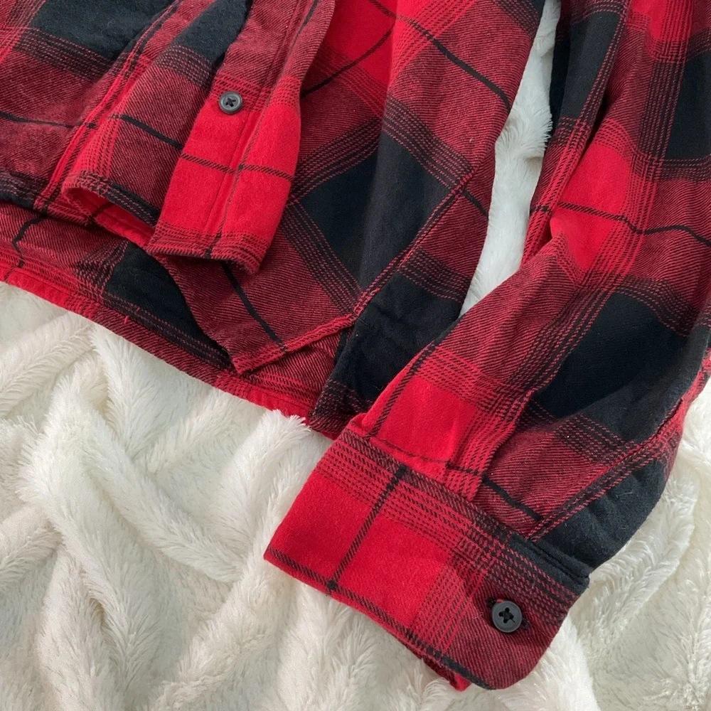 Old Navy Red Flannel - Picture 4 of 8